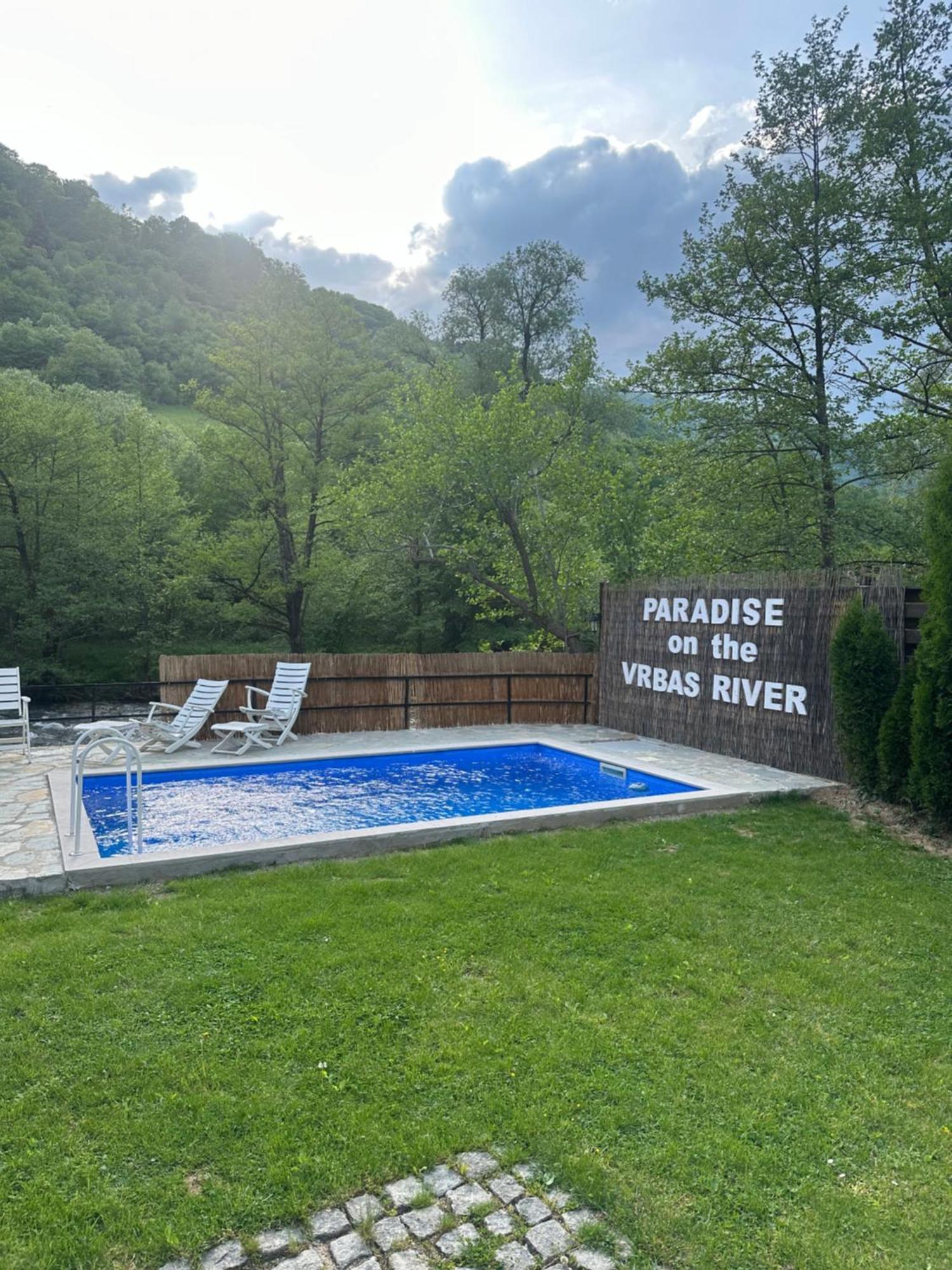 Paradise On The Vrbas River Jajce Eksteriør billede