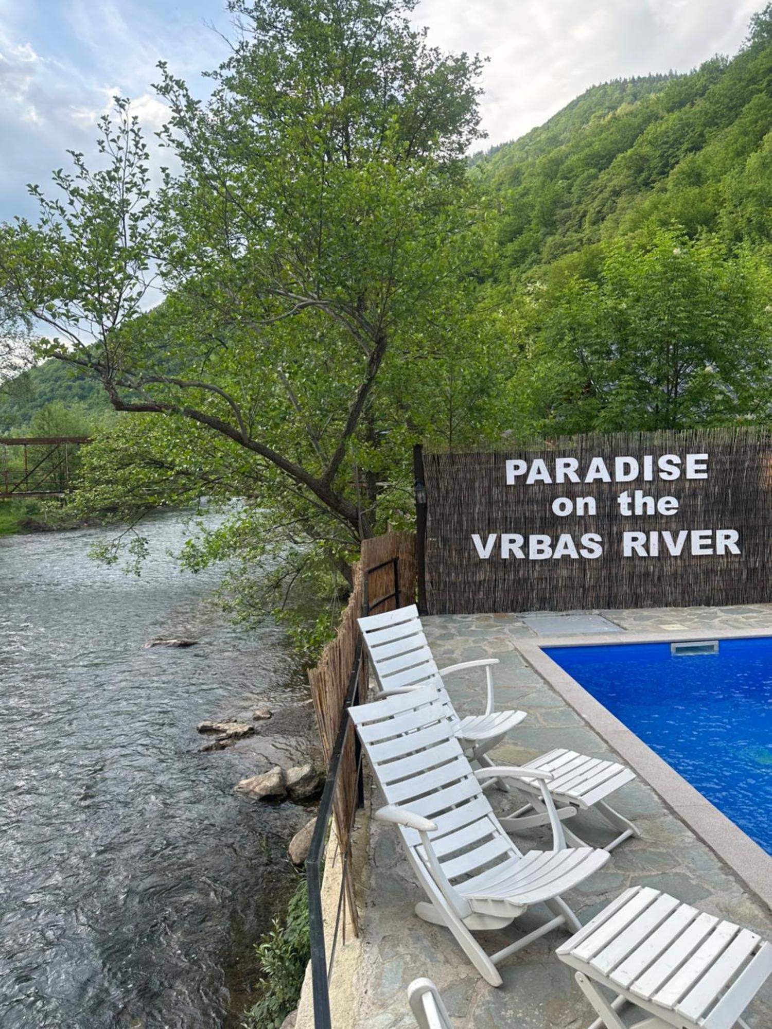 Paradise On The Vrbas River Jajce Eksteriør billede